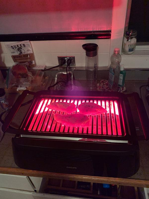 Ain't to chicken to grill inside!!