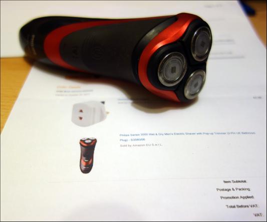 Shaver S3580 now DEAD b