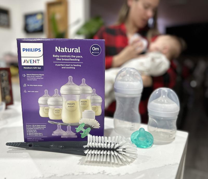 NEW Philips Avent Natural Baby Newborn Flow Bottle Nipples 0m+/2