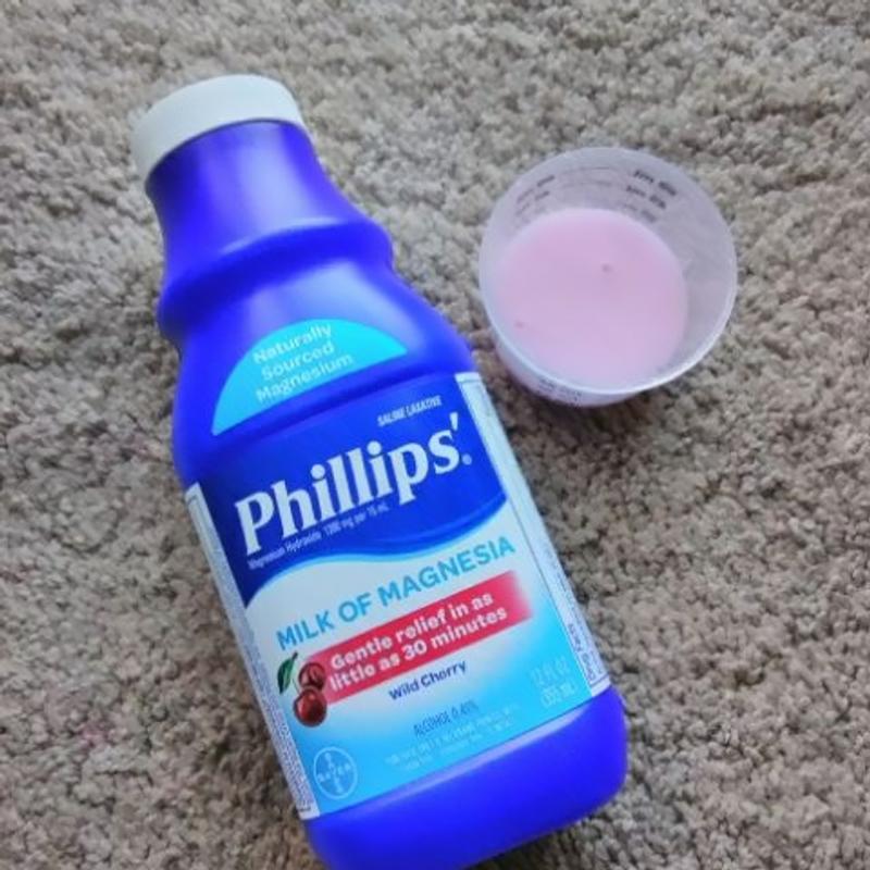 Phillips' Milk of Magnesia Liquid Laxative Wild Cherry