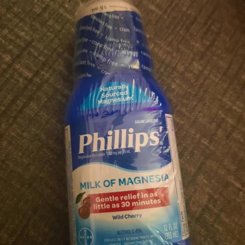 2 x PHILLIPS MILK OF MAGNESIA - Soothing Relief 2x 340 ml - 23oz - No  Flavor