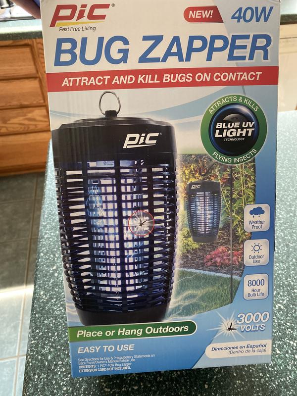 PIC 40W bug zapper Outdoor Insect Trap in the Insect Traps department at