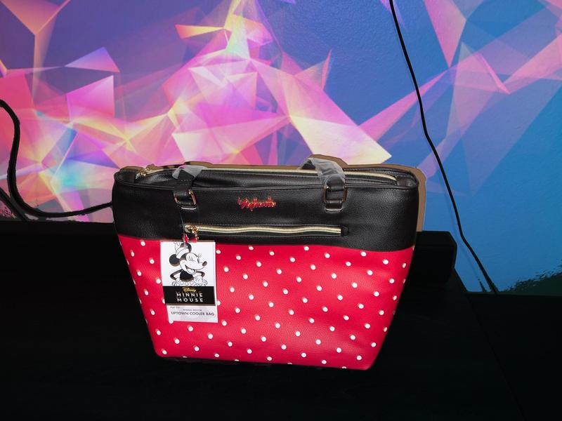 Disney Minnie Mouse Love Bows Soft Lunch Box Insulated Bag Pink Stripes  Lunchbox