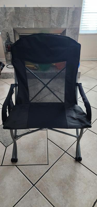 Picnic Time PT-XL Camp Navy Patio Chair 793-00-138-000-0 - The