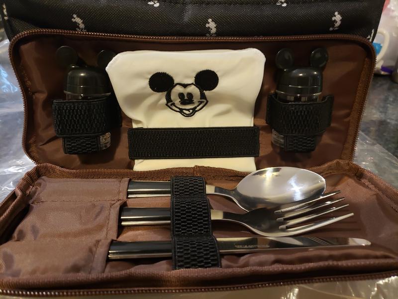 Disney offers Mickey Mouse Lunch Box With Utensils Tote