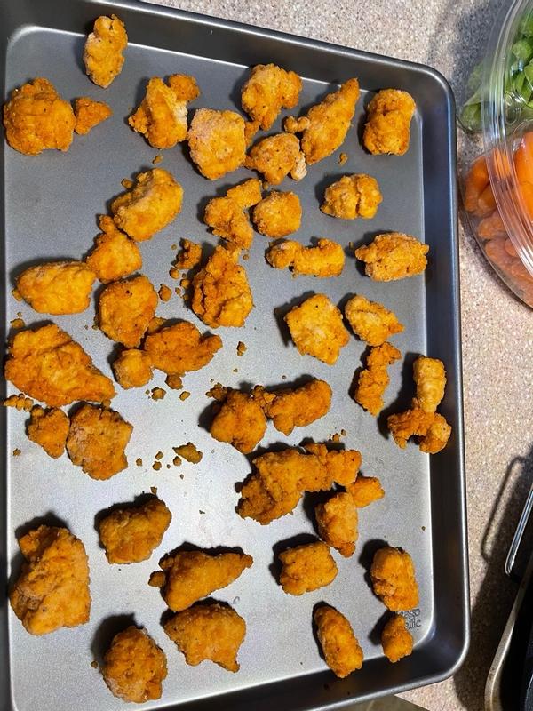 Lunch - Some air fried Just Bare chicken nuggets with a side of carrots and  ranch. 348 calories and 20 grams protein. : r/1500isplenty