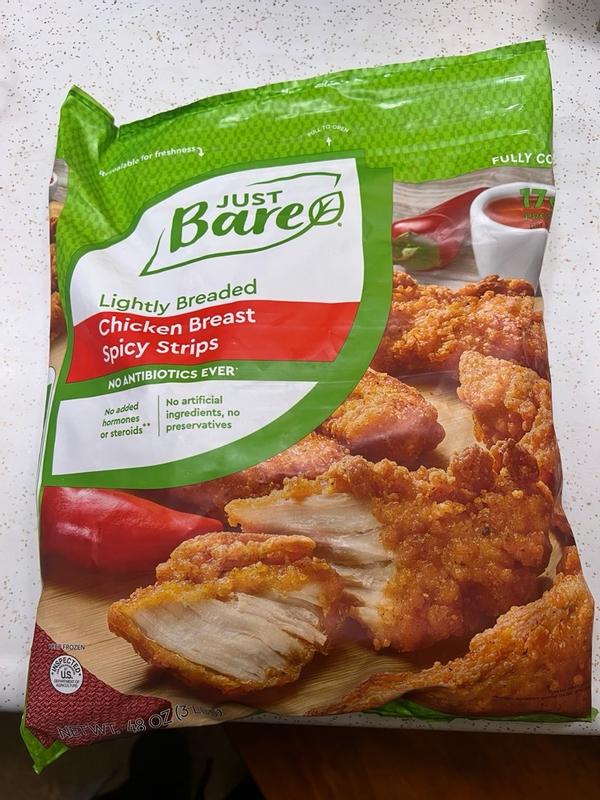 Costco Just Bare Chicken Breast, Spicy Strips, Lightly Breaded Same-Day  Delivery or Pickup