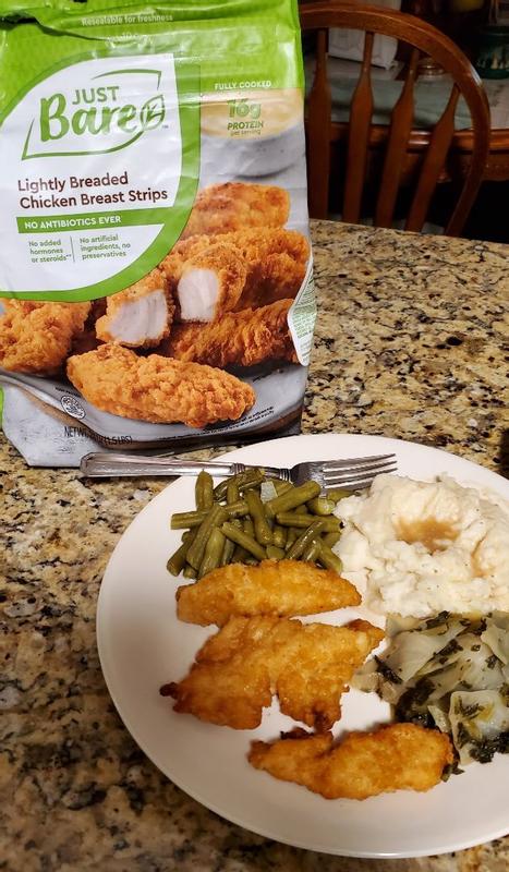 Just Bare Lightly Breaded Chicken Breast Strips, Shop Online, Shopping  List, Digital Coupons