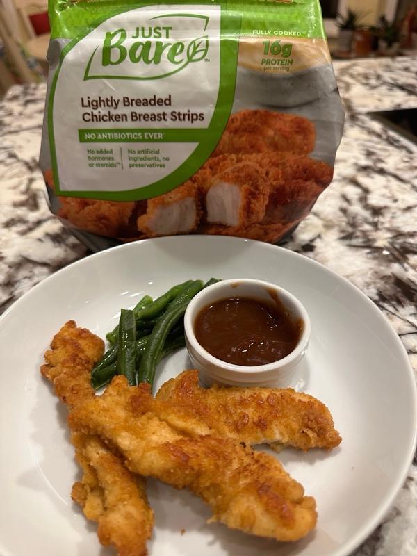 Lightly Breaded Chicken Breast Original Fillets (3lbs) - Just Bare