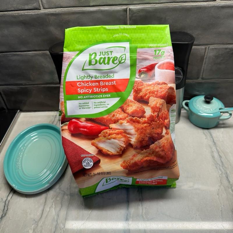 Costco Just Bare Chicken Breast, Spicy Strips, Lightly Breaded Same-Day  Delivery or Pickup