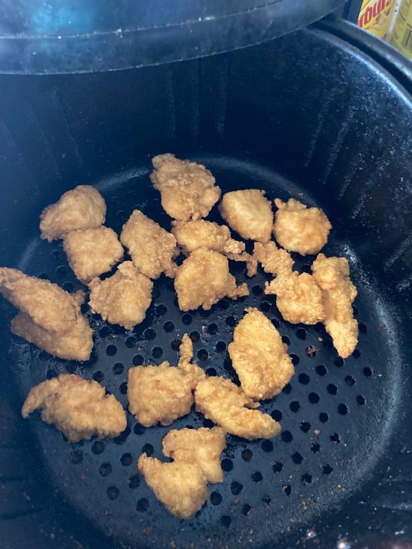 Just Bare Lightly Breaded Chicken Breast Chunks w/ TRUFF Hot Sauce - Review  