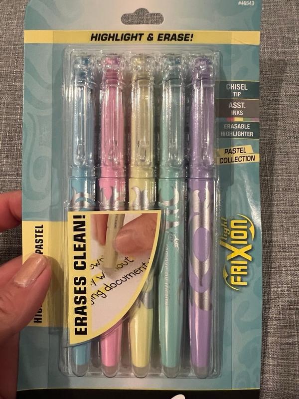 Pilot FriXion Light Erasable Highlighters Pastel Pack Of 6 – Pens Etc