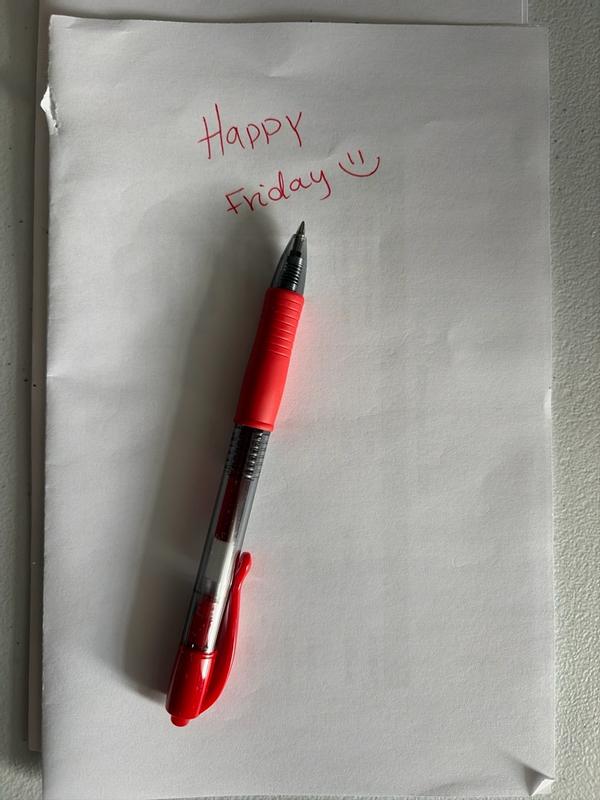 Pilot G2 Premium Gel Ink Retractable Pens Refillable Retractable Red ...