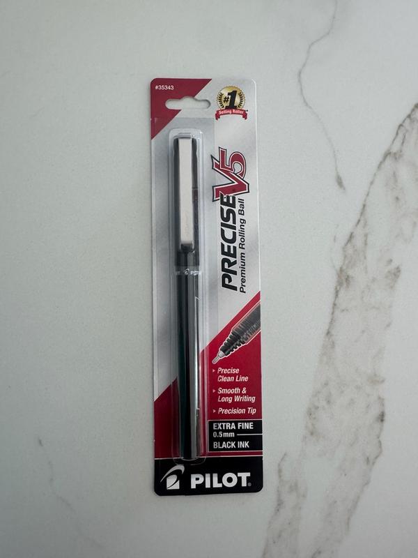 Pilot Precise V5 Liquid Ink Rollerball Pens Extra Fine Point