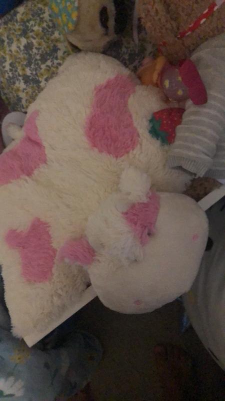 Details about   Pillow Pets Chocolate Milkshake Scented Cow Plush Pillow FREE SHIPPING 
