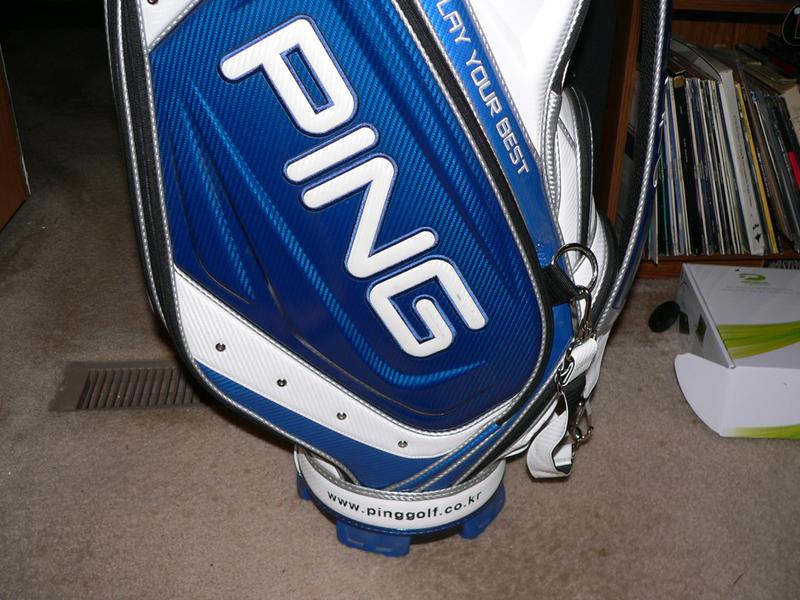 Ping Tour Staff Bag Black 3 Way Top Cart | eBay