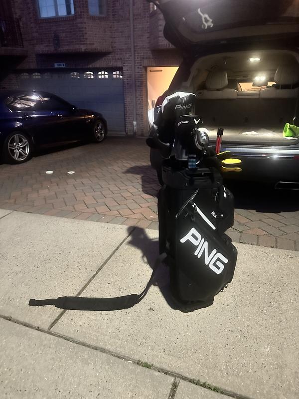 PING DLX キャディバッグ ホワイト/ブラック PING DLX Golf Bag