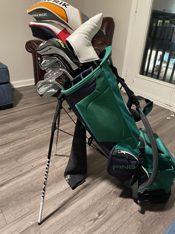 Green ping golf bag online