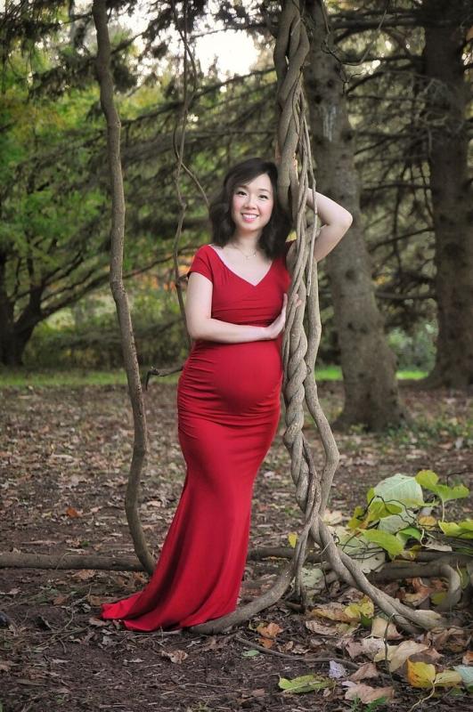 Customer photo for "Size up; great dress"