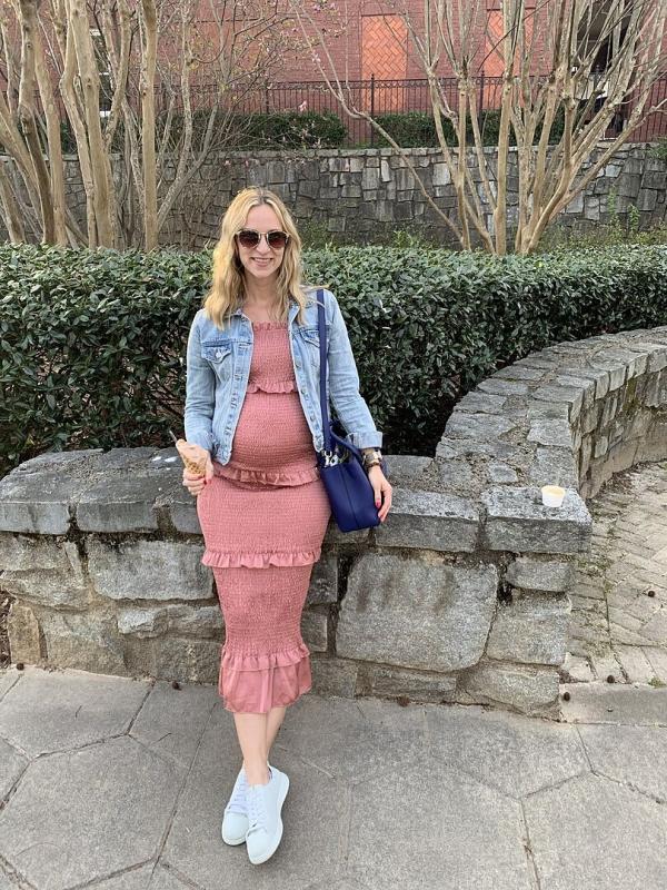 Customer photo for "Absolutely LOVE this dress! The"