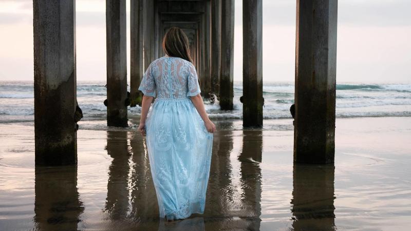Customer photo for "More beautiful dress I have had."