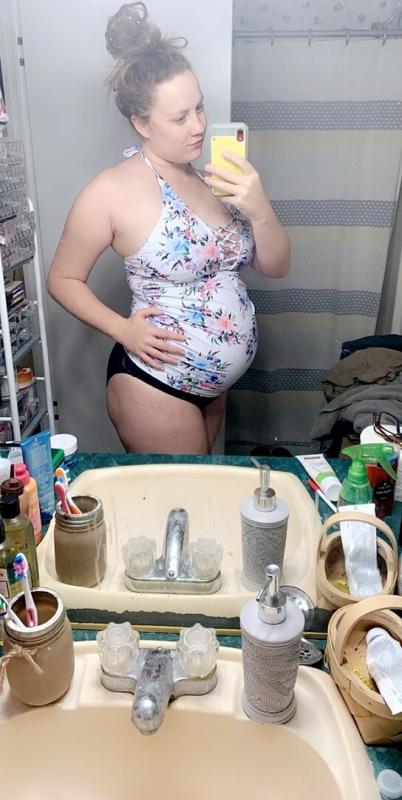 Customer photo for "Cute! Get a size up if you are busty"