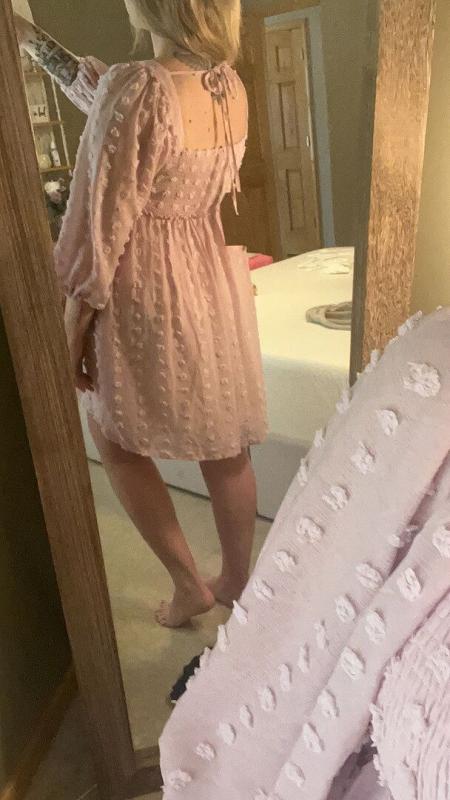 Customer photo for "Giant pink puff ball"