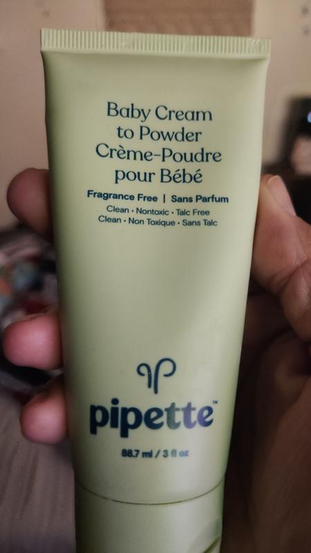 Pipette baby sale cream to powder