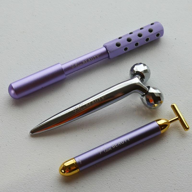 plum beauty vibrating facial massager bikini crochet too main image 0