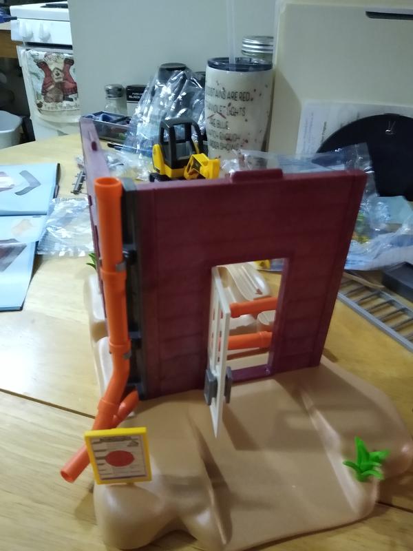 This is where the kids gave up & left me to finish the assembly