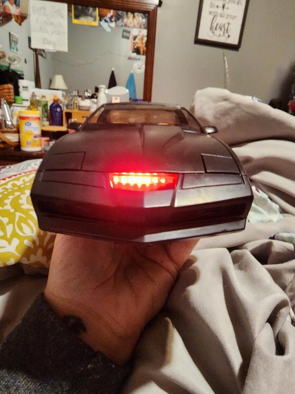 Lights up and talks to you!