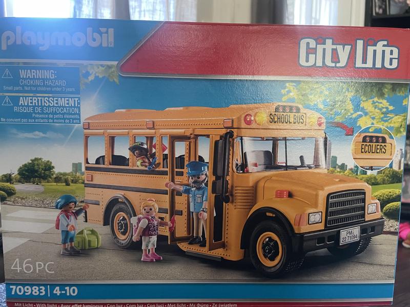 Playmobil School Bus  Playmobil, School bus, Kids christmas list