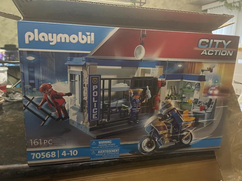 playmobil 70568 city action police prison escape