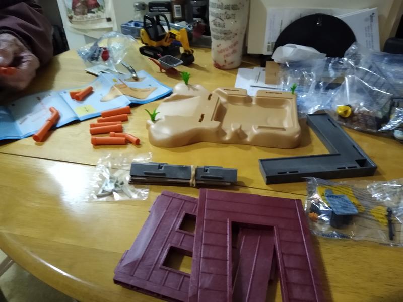 Getting everything ready