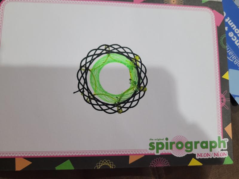 Playmonster Spirograph Neon Tin Art Set