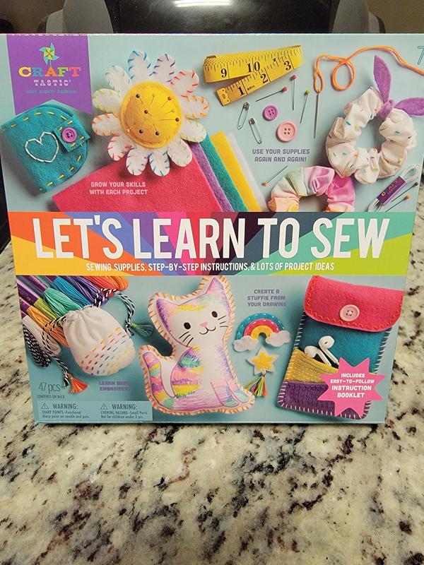 Craft-tastic Learn to Sew Kit - Imagine That Toys