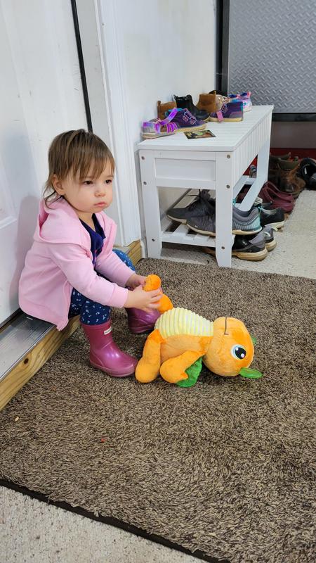 Glo Friends Playskool Wigglebug Wiggle, Hop, Stop! — Interactive Soft Plush  with 4 Modes — Games, Stories, Free Play, and Bedtime — SEL Toy — Ages 2+