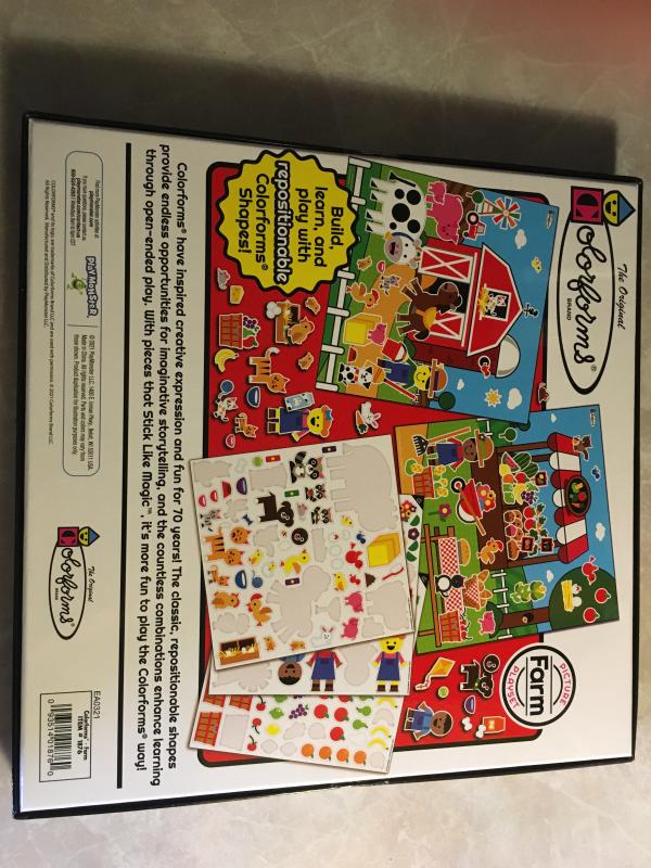 Colorforms Animals Picture Panels Play Set - Cheeky Monkey Toys