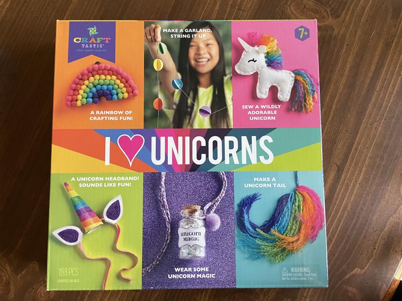 I love Unicorns – Arts & Craft Kit (includes 3 projects)