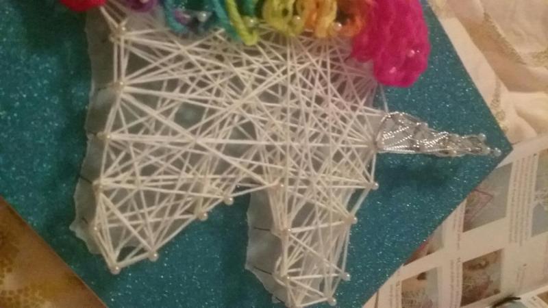 Craft-tastic Unicorn String Art Kit - The Toy Box Hanover