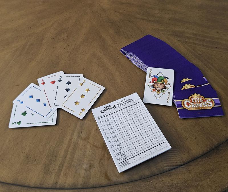 Five Crowns Scorepad – PlayMonster for Five Crowns Score Sheet Free Printable