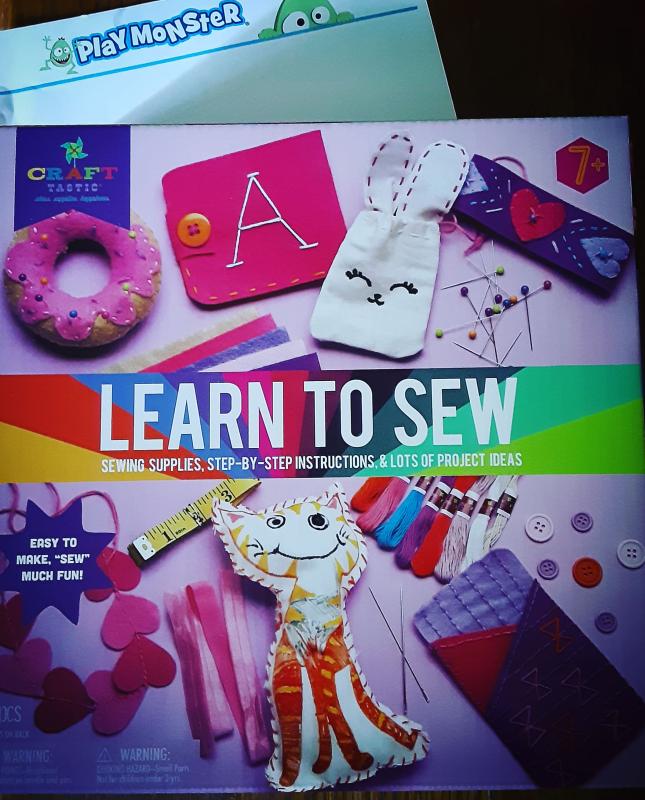 CRAFT-TASTIC® LEARN TO SEW KIT – PlayMonster