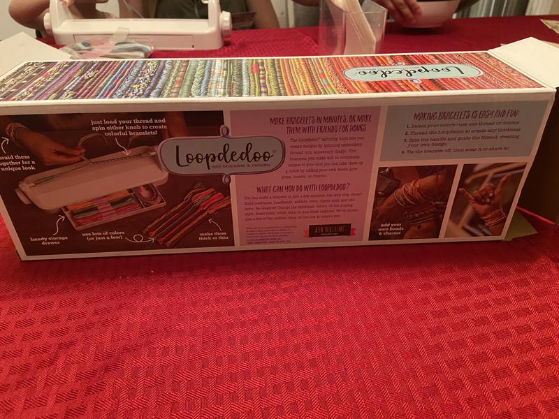 Loopdedoo Spinning Loom Kit Friendship Bracelet Maker New Open Box.