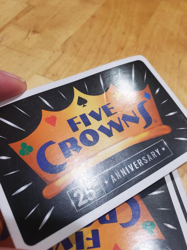 PlayMonster Deals A Full House for Five Crowns' 25th Anniversary