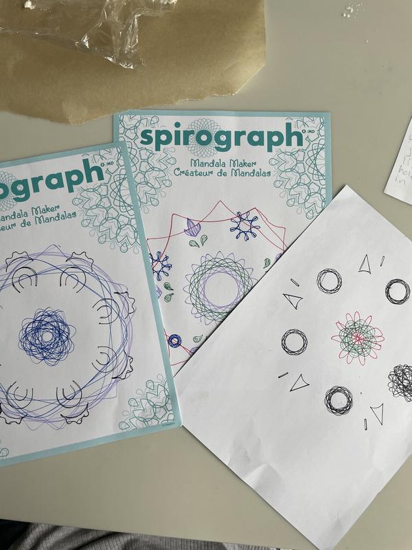 Spirograph Doodle Art Journal