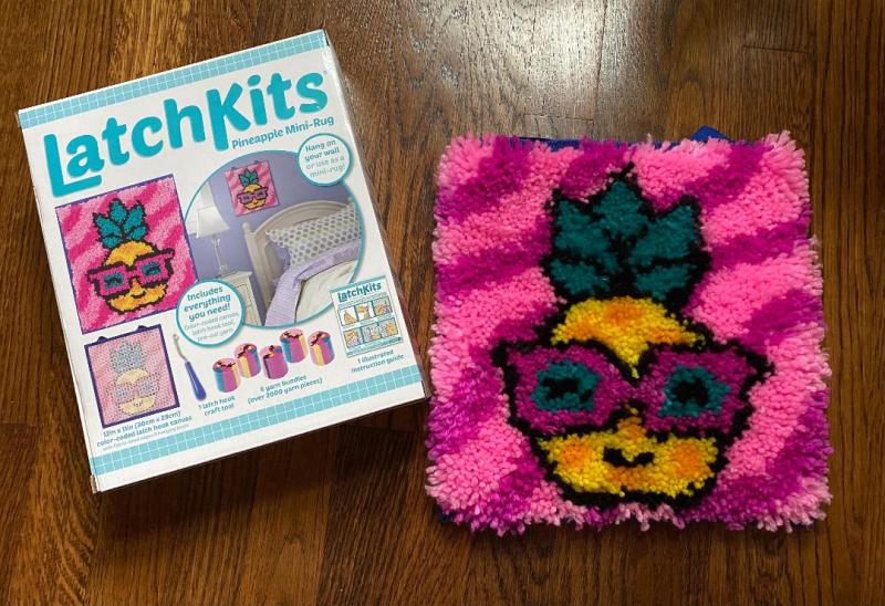 LatchKits® Pineapple Latch Hook Kit – PlayMonster