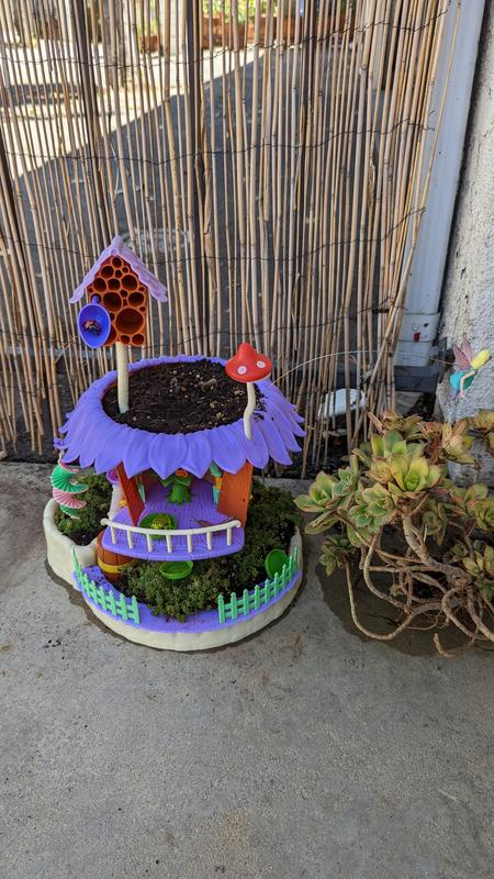 My Fairy Garden Nature Cottage Grow & Play Set - Plant & Play Fairy Toy With Seeds - View #5