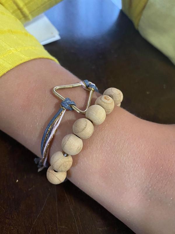 Craft Crush Bracelet Maker Set - DIY Jewelry Making Kit for Teens & Adults  - Makes 8 Friendship Bracelets - Mini Kit for Ages 13+