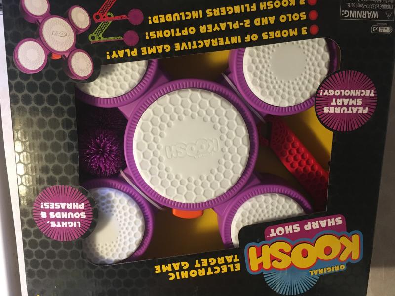  Koosh Sharp Shot - Interactive Target - 3 Games to Play - Play  with Friends or Against Target's AI - for Ages 6+ : Toys & Games