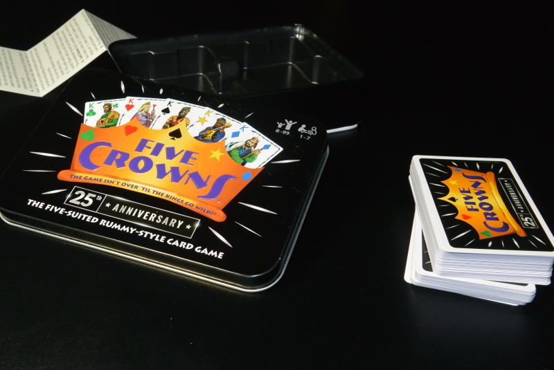 Playmonster Five Crowns - The Five-Suited Rummy-Style Card Game